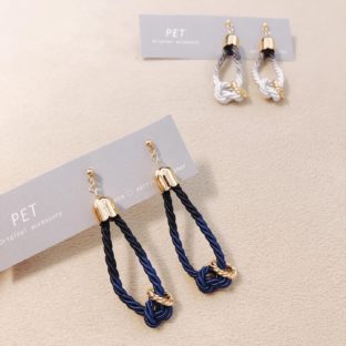 twist code【 navy blue 】