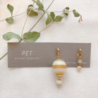 border ball（ピアス・イヤリング）