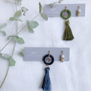 Dot fringe【round】（ピアス・イヤリング）