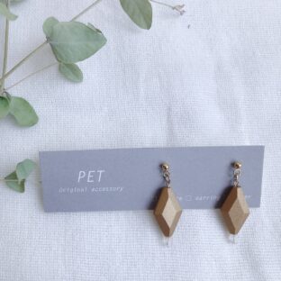 wood dia（ピアス・イヤリング）