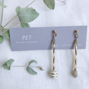 honey stick long（ピアス・イヤリング）