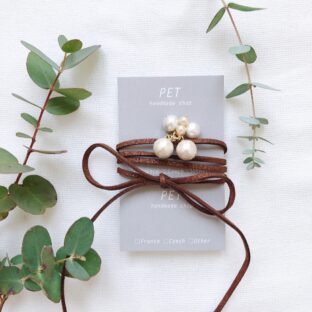 じゃらじゃらパールのポニーフック